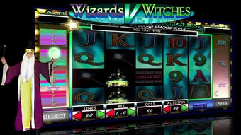 Image 1 for Wizards V Witches slots F…