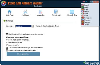 Imagen 0 para Exedb Anti Malware Scanne…
