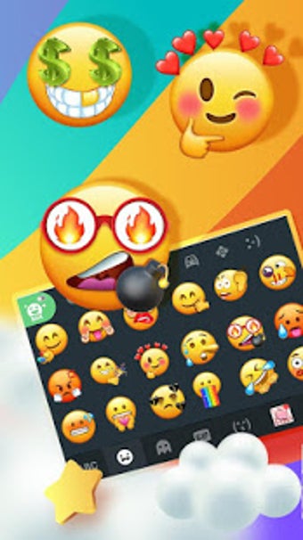 Imagen 1 para Funky Cool Emoji Stickers
