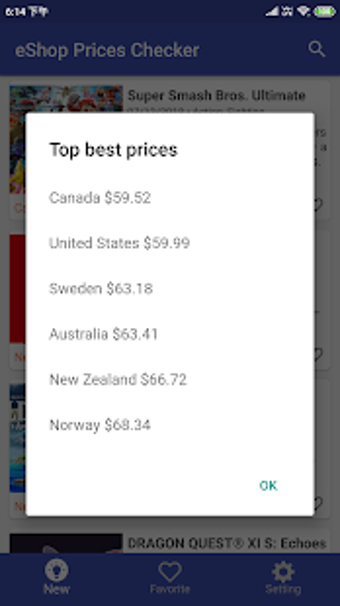 Image 0 for Switch eShop Prices Check…