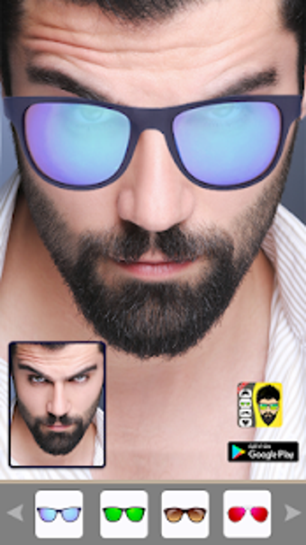 Imagen 1 para Beard man photo editor Ha…