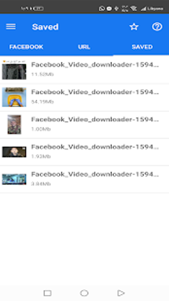 Imagen 1 para video downloader for Face…