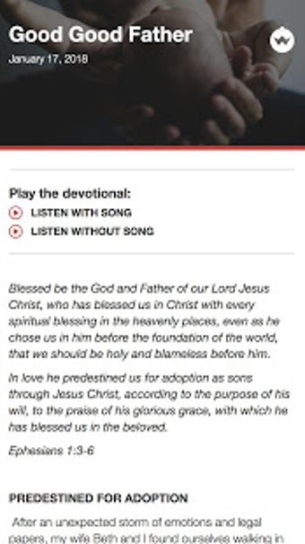 Image 0 for Daily Devo