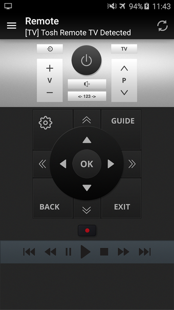 Imagen 2 para Remote for Toshiba TV
