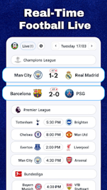 Imagen 0 para UpFooty - Live Football M…