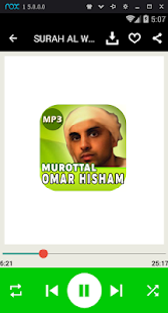 Imagen 1 para Murottal Omar Hisham Al A…