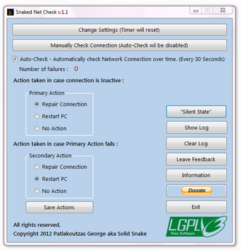 Image 0 for Snaked Net Check