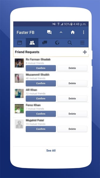 Imagen 1 para Faster for Facebook