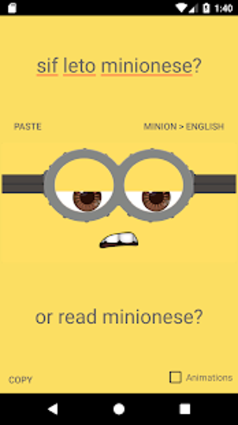 Image 3 for The Minion Translator