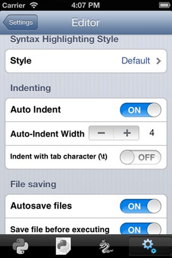 Imagen 1 para Python 2.6 for iOS