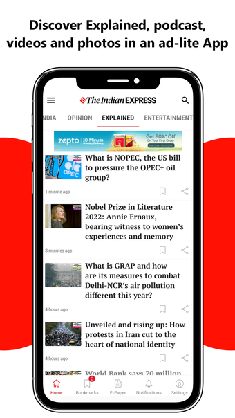 Imagen 0 para India News Indian Express