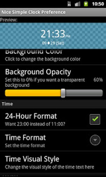 Image 1 for Nice Simple Clock (Widget…
