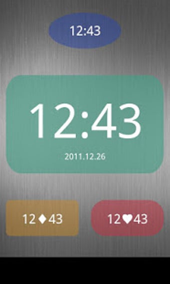 Imagen 2 para Nice Simple Clock (Widget…