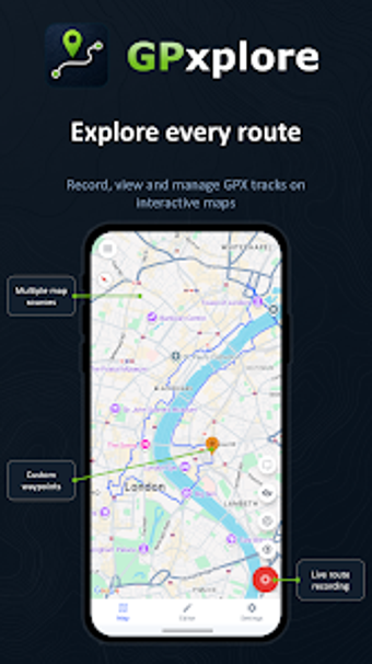Imagen 0 para GPxplore: GPS Track Recor…
