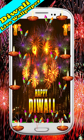Imagen 5 para Diwali Live Wallpaper 201…