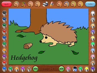 Imagen 0 para Coloring Book 18: Forest …