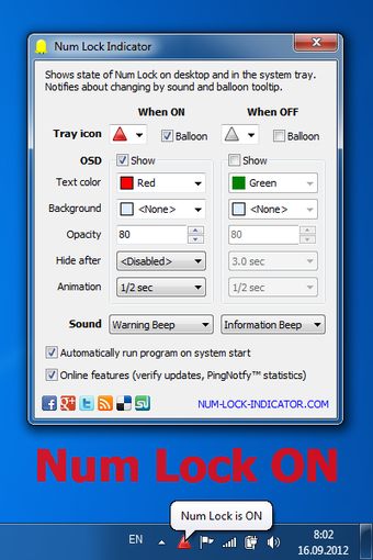Imagen 0 para Num Lock Indicator