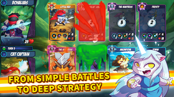 Imagen 1 para Tap Cats: Epic Card Battl…