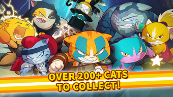 Imagen 1 para Tap Cats: Epic Card Battl…