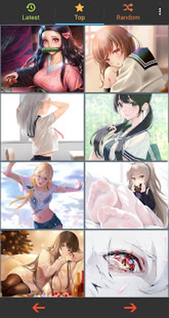 Imagen 3 para Sexy Anime Girl Wallpaper…