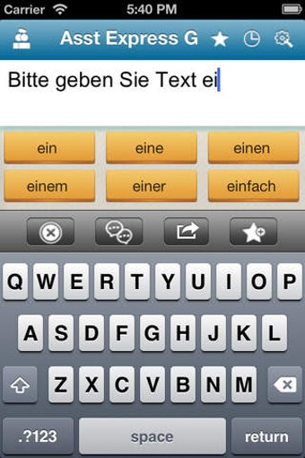 Image 0 for Assistive Express German