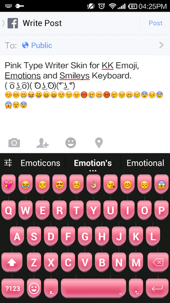Image 0 for Pink Type Writer Keyboard