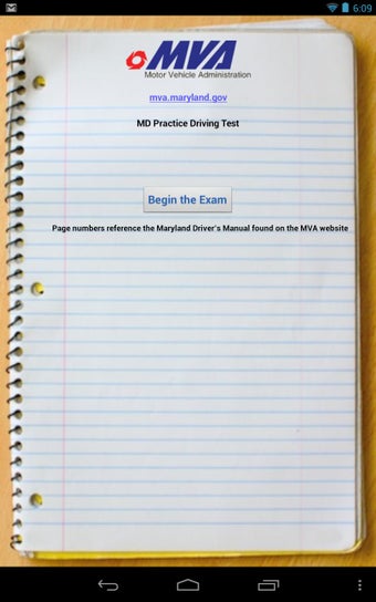 Imagen 0 para MD Practice Driving Test