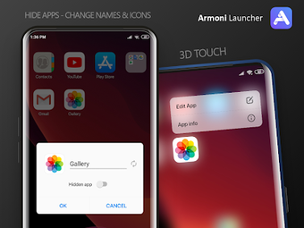 Imagen 1 para Armoni Launcher - iOS 14 …