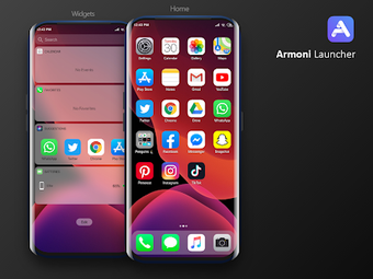Imagen 2 para Armoni Launcher - iOS 14 …
