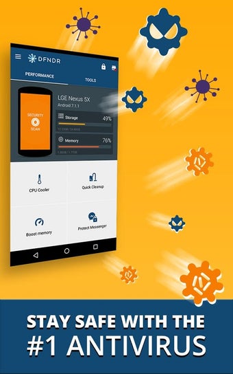 Image 1 for dfndr security: antivirus…