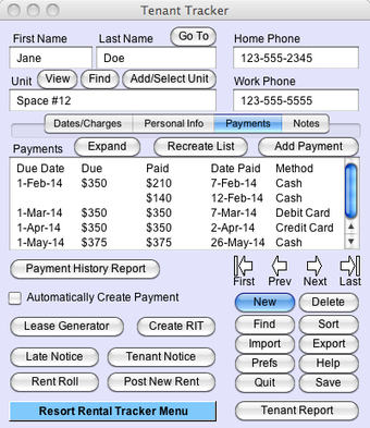 Imagen 5 para Resort Rental Tracker Plu…