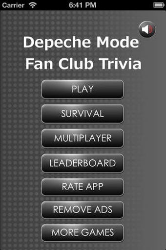 Image 0 for Trivia Fan Club - Depeche…