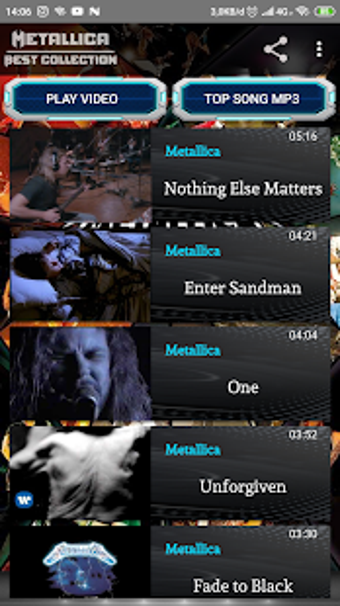 Image 2 for Metallica ~ The Best Vide…