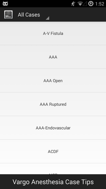 Imagen 1 para Vargo Anesthesia Mega App