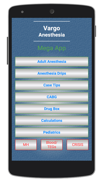 Image 3 for Vargo Anesthesia Mega App