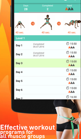 Imagen 2 para Burn fat workout - daily …