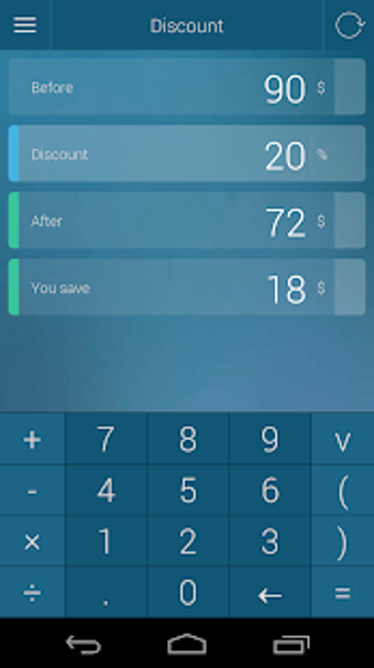 Imagen 2 para Percentage Calculator