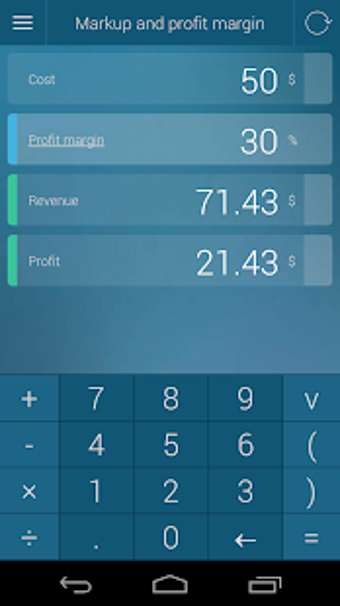 Imagen 1 para Percentage Calculator