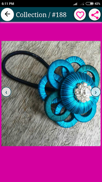 Image 1 for Silk Thread Jewellery Des…