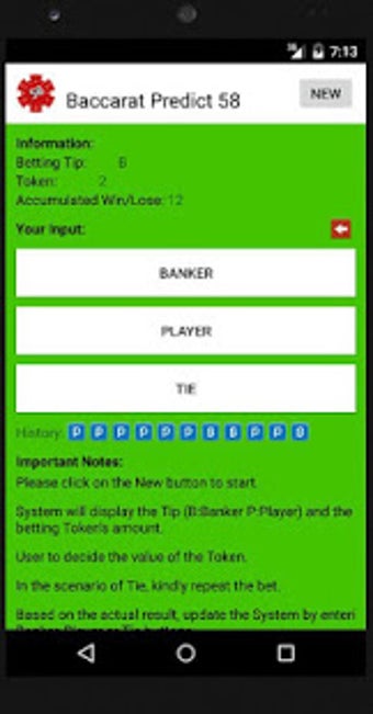Imagen 1 para Baccarat Predict 58 - Ad …