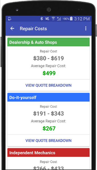 Imagen 1 para Auto Repair Estimate Car …