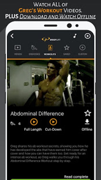 Image 0 for Greg Plitt