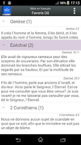 Imagen 0 para Bible en franais Louis Se…