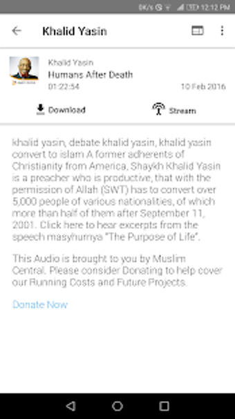 Image 3 for Khalid Yasin - Lectures