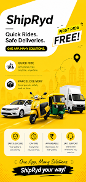 Imagen 0 para ShipRyd: Parcel  Quick Ri…