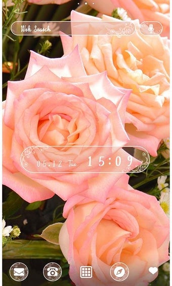 Imagen 2 para icon & wallpaper-Pink Ros…