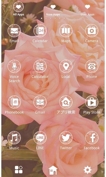 Imagen 0 para icon & wallpaper-Pink Ros…