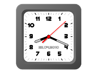 Image 0 for Square Clock-7