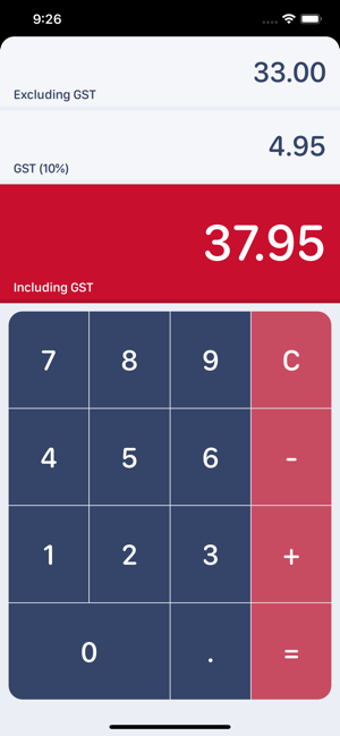 Image 3 for Australian GST Calculator