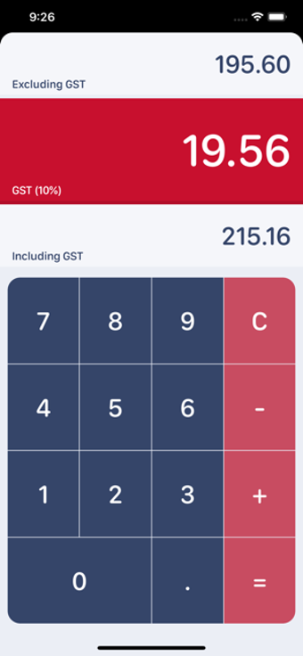 Image 1 for Australian GST Calculator
